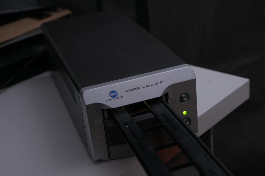 Scanning negatives with the Minolta Scan Dual IV Anthony Sikorski